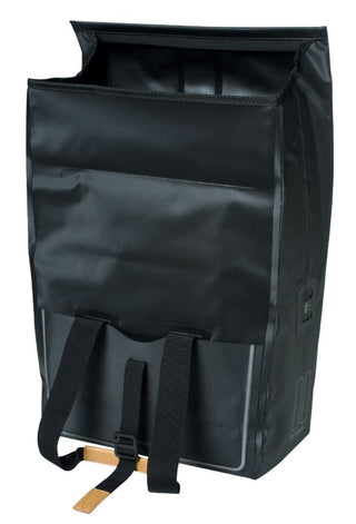 Basil Urban Dry Shopper Bag 20L - Matt Black