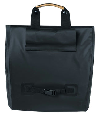 Basil Urban Dry Shopper Bag 20L - Matt Black