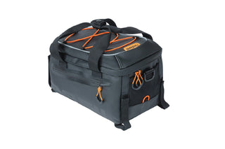 Basil Miles Trunkbag Tarpaulin 7L - Black/Orange