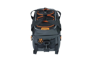 Basil Miles Trunkbag Tarpaulin 7L - Black/Orange