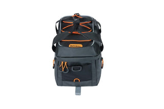 Basil Miles Trunkbag Mik Tarpaulin 7L - Black/Orange