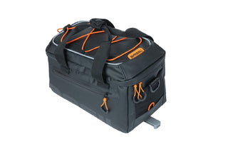 Basil Miles Trunkbag Mik Tarpaulin 7L - Black/Orange