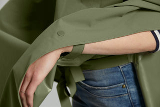 Basil Hoga Bicycle Rain Poncho - Olive