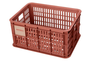 Basil Bicycle Crate Small 17.5L - Terra Red