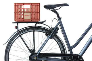 Basil Bicycle Crate Small 17.5L - Terra Red