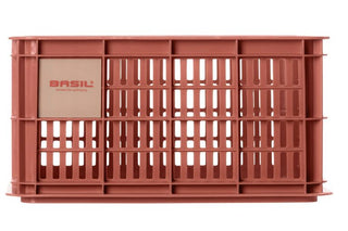 Basil Bicycle Crate Small 17.5L - Terra Red