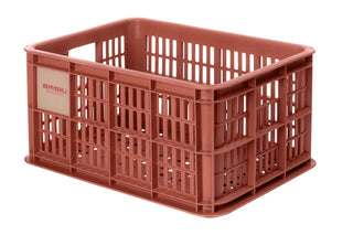 Basil Bicycle Crate Small 17.5L - Terra Red