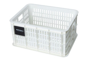 Basil Bicycle Crate Small 17.5L - Bright White