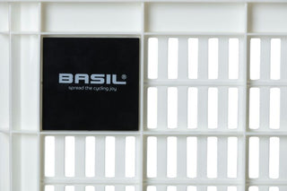 Basil Bicycle Crate Small 17.5L - Bright White