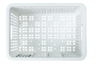 Basil Bicycle Crate Small 17.5L - Bright White