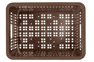 Basil Bicycle Crate Small 17.5L - Chocolate Brown