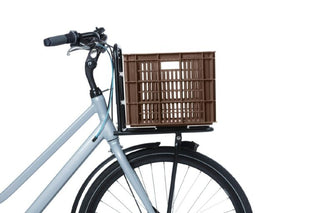 Basil Bicycle Crate Large 40L - Chocolate Brown
