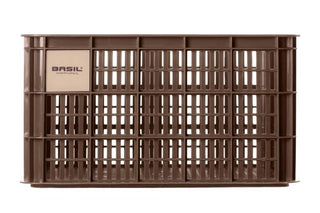 Basil Bicycle Crate Large 40L - Chocolate Brown