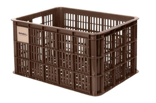 Basil Bicycle Crate Large 40L - Chocolate Brown