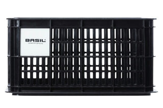 Basil Bicycle Crate Small Recycled 17.5L - Black