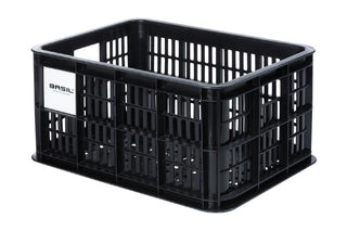 Basil Bicycle Crate Small Recycled 17.5L - Black