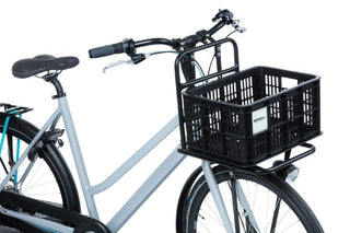 Basil Bicycle Crate Small Recycled 17.5L - Black