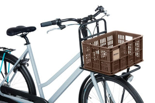 Basil Bicycle Crate Small Recycled 17.5L - Brown