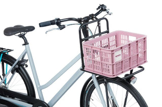 Basil Bicycle Crate Small 17.5L Blossum Synt Recycled - Pink