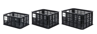 Basil Bicycle Crate Mik Small Recsynt 17.5L - Black