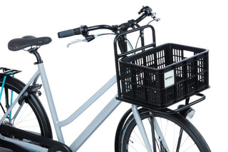 Basil Bicycle Crate Mik Small Recsynt 17.5L - Black