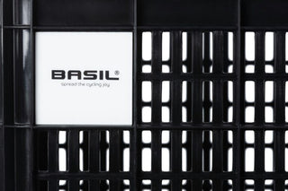 Basil Bicycle Crate Mik Small Recsynt 17.5L - Black
