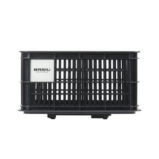 Basil Bicycle Crate Mik 2.0 Small Recycled Lockable 17.5L - Black