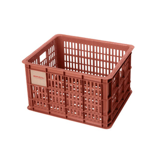 Basil Bicycle Crate Medium Recycled 29.5L - Red