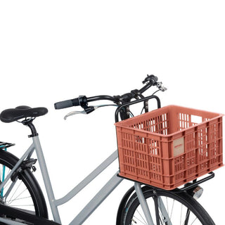 Basil Bicycle Crate Medium Recycled 29.5L - Red