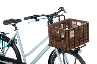 Basil Bicycle Crate Mik Medium Recycled 29.5L - Brown