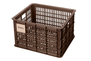 Basil Bicycle Crate Mik Medium Recycled 29.5L - Brown