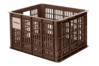 Basil Bicycle Crate Mik Medium Recycled 29.5L - Brown