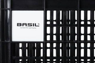 Basil Bicycle Crate Small Recycled 17.5L - Black