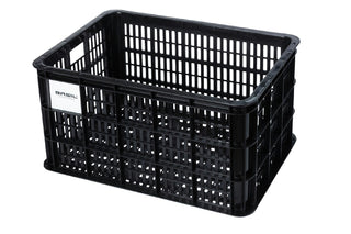 Basil Bicycle Crate Large Recycled 40L - Black