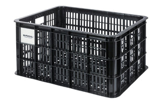Basil Bicycle Crate Mik Large Recycled 40L - Black