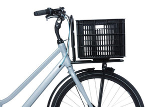 Basil Bicycle Crate Large Recycled 40L - Black