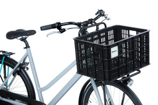 Basil Bicycle Crate Large Recycled 40L - Black