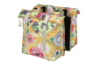 Basil Bloom Field Double Pannier Bag 28-35L - Yellow