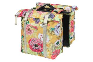 Basil Bloom Field Double Pannier Bag Mik 28-35L - Yellow