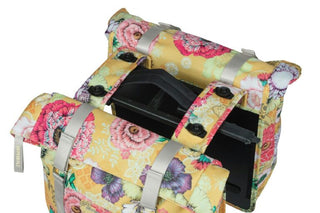 Basil Bloom Field Double Pannier Bag Mik 28-35L - Yellow