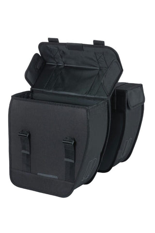 Basil Tour Double Pannier Bag 28L - Black