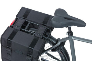 Basil Tour Double Pannier Bag 28L - Black
