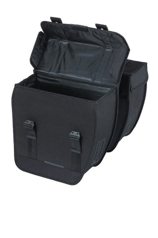 Basil Tour XL Double Pannier Bag 35L - Black