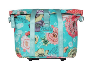 Basil Bloom Bicycle Handbag Mik-KF-Hook 8L - Blue