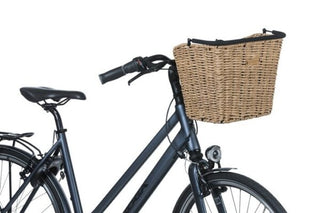 Basil Bremen Front Basket Rattan Seagrass - Brown