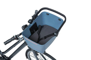 Basil Buddy KF Pets Bicycle Front Basket - Blue