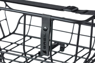 Basil Portland Bicycle Front Basket Mik 25L - Black