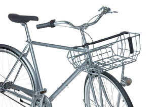 Basil Portland Front Basket Mik 25L - Chrome