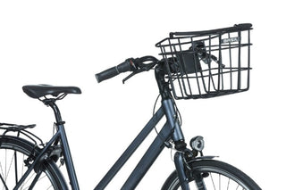 Basil Bremen Alu KF Front Basket - Black