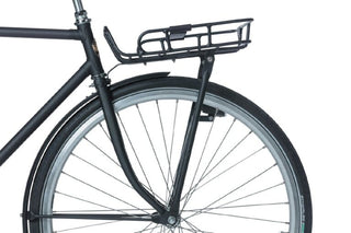 Basil Portland Front Carrier - Matt Black